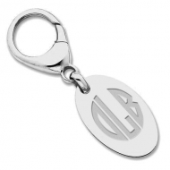 Sterling Silver Engravable Keychain