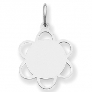 Sterling Silver Engravable Charm or Pendant