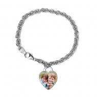 Sterling Silver Tiffany Style Engravable Bracelet W  Lobster Claw Jewe