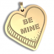  Be Mine   Candy Heart Pendant or Charm