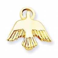 14k Yellow Gold Holy Spirit Pendant