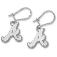 Atlanta Braves 1 2 Inch Earrings