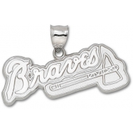 Atlanta Braves 1 1 2 x 1 Inch Medallion