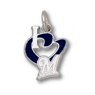 Milwaukee Brewers 1 2 Inch Charm