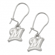 Milwaukee Brewers 1 2 Inch Earrings