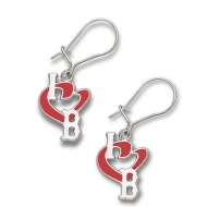 Boston Redsox 1 2 Inch Earrings