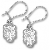 New York Mets 1 2 Inch Earrings