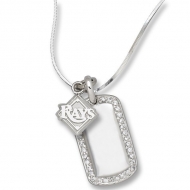 Tampa Bay Rays 1 2 x 1 Inches Charm