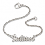 Cleveland Indians Logo Charm Bracelet