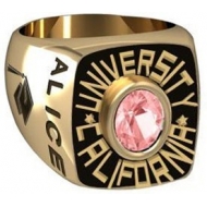 Men s XL Cushion Shape Class Ring