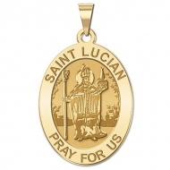 Saint Lucian Medal   Oval  EXCLUSIVE 