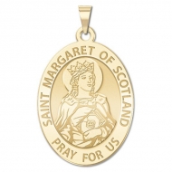 Saint Margaret of Scotland   Oval  EXCLUSIVE 