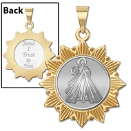 Divine Mercy Two Tone Double Sided Sun Border  EXCLUSIVE 