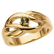 Single Birthstone Mother s Ring