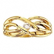 Mother s Ring with Single Birthstone