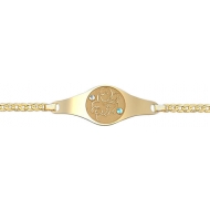 Mother With Two Sons Birthsones Bracelet