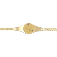 Mother With Two Daughters Birthsones Bracelet