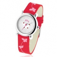 Bfly Ruby  July  Adjustable Children s Birthstone Watch