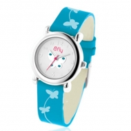 Bfly Blue Topaz  December  Adjustable Children s Birthstone Watch
