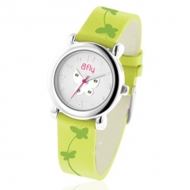 Bfly Peridot  August  Adjustable Children s Birthstone Watch
