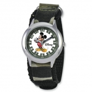 Mickey Mouse 6 3  Nylon Band with Velcro Closure