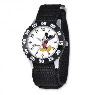 Mickey Mouse 7  Nylon Band With Velcro Closure