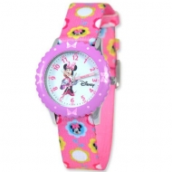 Minnie Mouse 8 4  Woven Band With Buckle Closure