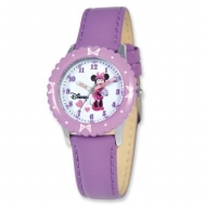 Minnie Mouse 8 4  Nylon Band with Velcro Closure
