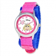 Miss Piggy 6 3  Nylon Band With Velcro Closure