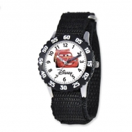 Lightning McQueen 7  Nylon Band With Velcro Closure