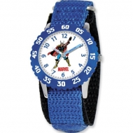 Captain America 7  Nylon Band With Velcro Closure