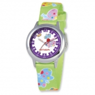 Butterfly 8 4  Woven Band With Buckle Closure