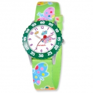 Butterfly 8 4  Woven Band With Buckle Closure
