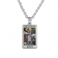 The Tower Tarot Card Medal