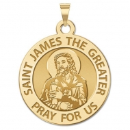 Saint James the Greater  portrait  Medal  EXCLUSIVE 