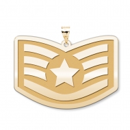 Unites States Air Force Staff Sergeant Pendant
