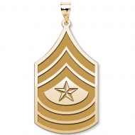 US Army National Guard Sergeant Major Pendant