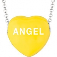 Sweethearts Enamel  Angel  16  Necklace with Gift Box