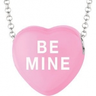 Sweethearts Enamel  Be Mine  16  Necklace with Gift Box