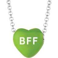 Sweethearts Enamel  BFF  16  Necklace with Gift Box