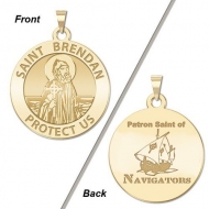 Saint Brendan Double Sided Navigator Medal    EXCLUSIVE 