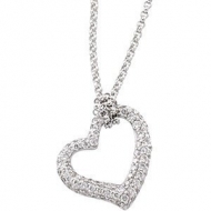 Diamond Heart Pendant
