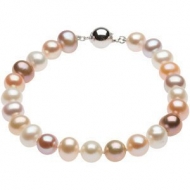 Freshwater Cultured Multi Color Pearl Strand