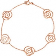 Floral Design Bracelet