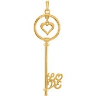 Love is Key Pendant