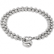 Stainless Steel Bead Chain Bracelet
