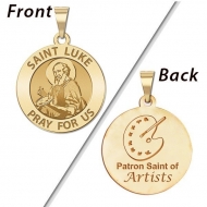 Saint Luke Double Sided Artists Medal  EXCLUSIVE 