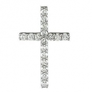 Petite Diamond Cross