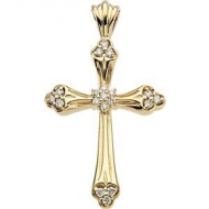 Diamond Cross Pendant