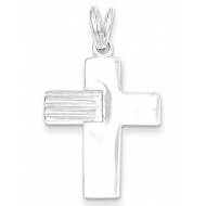 Sterling Silver Latin Cross Pendant